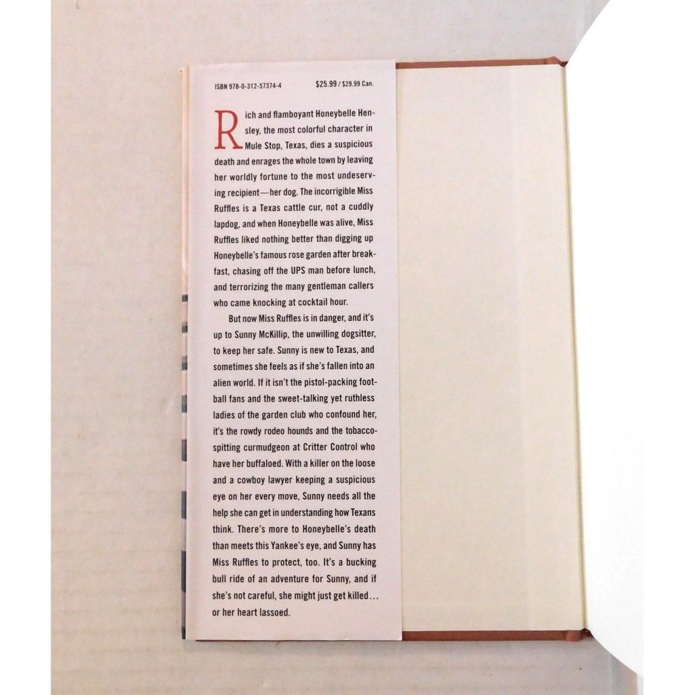 Miss Ruffles Inherits Everything A Mystery by Nancy Martin 1st Edition 2015 HBDJ - Picture 3 of 7